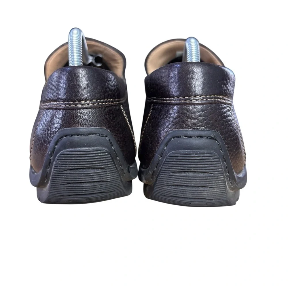 ECCO Classic Moc Brown Pebbled Leather Loafers – Men’s EU 44 (US 10-10.5)